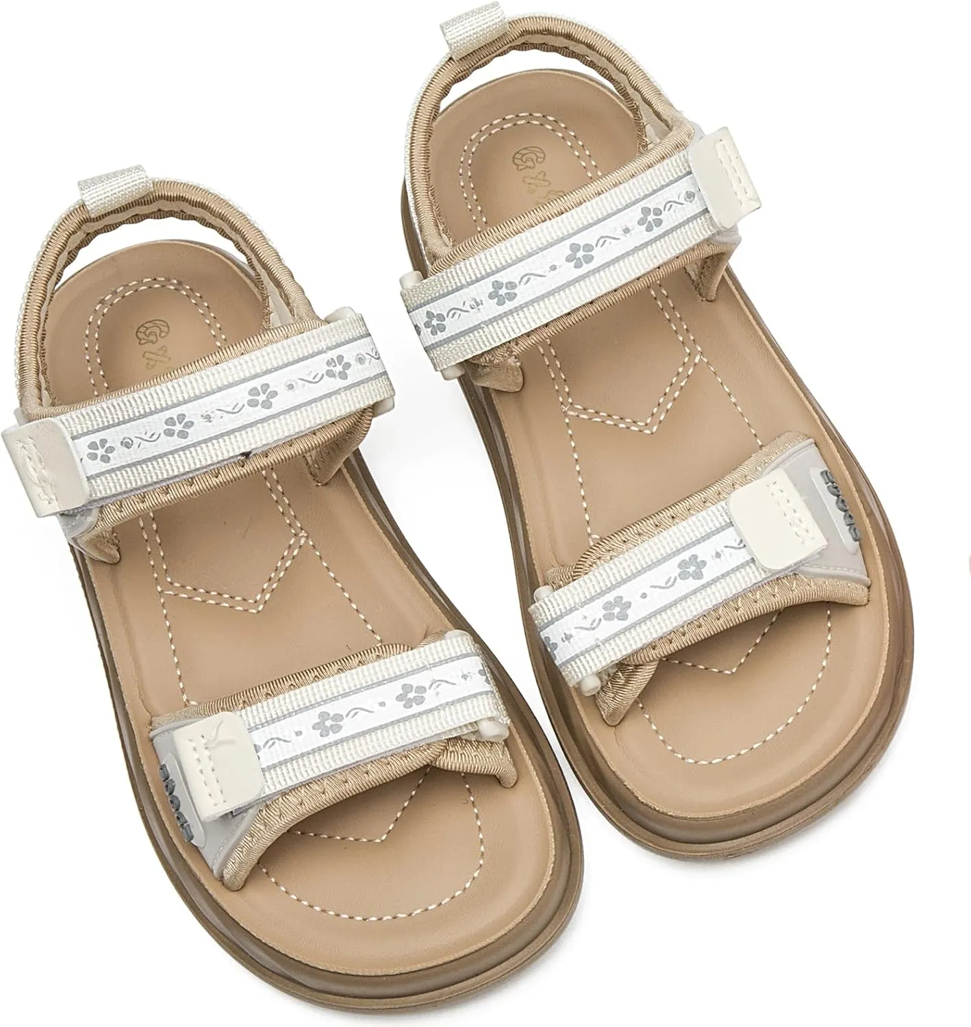 WUIWUIYU Boys Girls Sandals Summer Outdoor Athletic Kids Sport Water Open-toe Strap Shoes