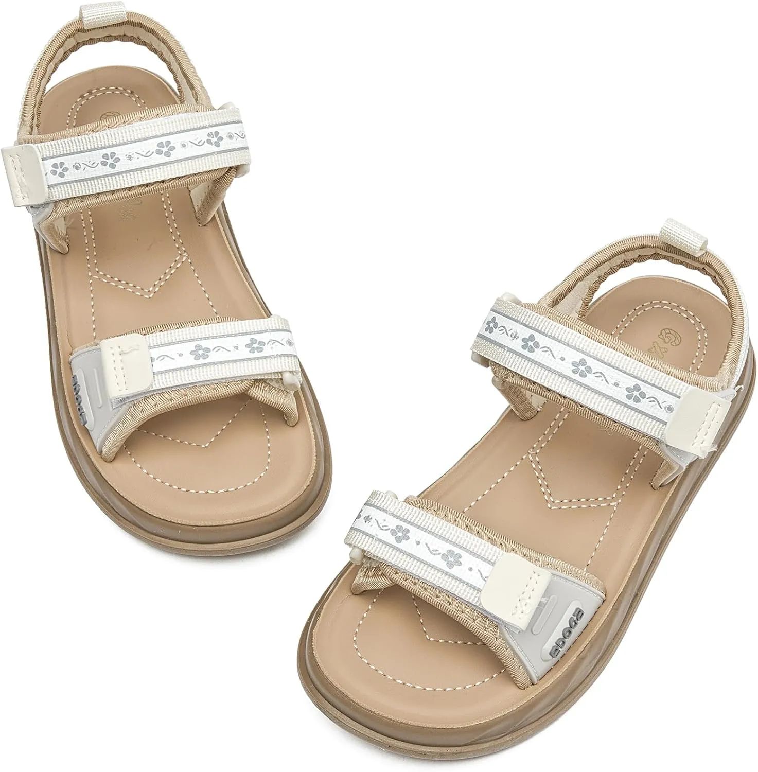 WUIWUIYU Boys Girls Sandals Summer Outdoor Athletic Kids Sport Water Open-toe Strap Shoes