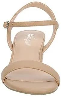 XAPPEAL Serenity - Women's Open Toe Low Block Heel Sandals