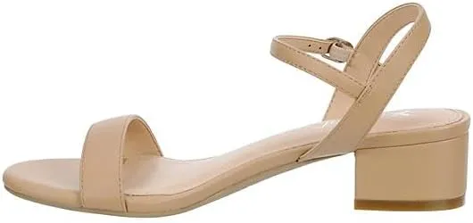 XAPPEAL Serenity - Women's Open Toe Low Block Heel Sandals