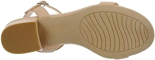 XAPPEAL Serenity - Women's Open Toe Low Block Heel Sandals