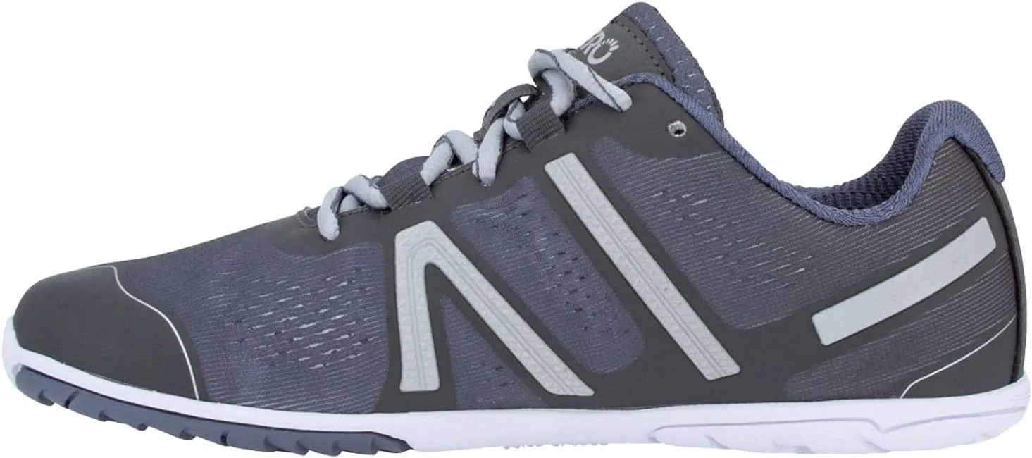 Xero Shoes Women's HFS Original Barefoot Running Shoes, Steel Gray, 5.5